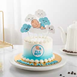  Baby Boy Welcome Cake