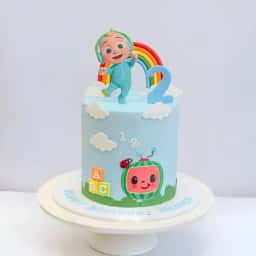 Cocomelon Fondant Cake