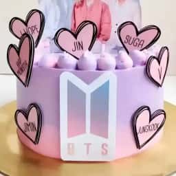 BTS Army Theme Cake