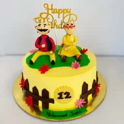 Motu Patlu Cartoon Cake