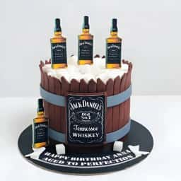 JD Fondant Cake