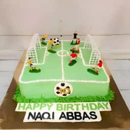 Football Field Cake