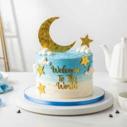 Welcome Baby Theme Cake