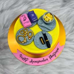 Annaprashan Fondant Cake