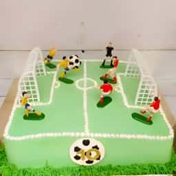 Football Field Cake