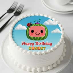 Delicious Cocomelon Creamy Cake