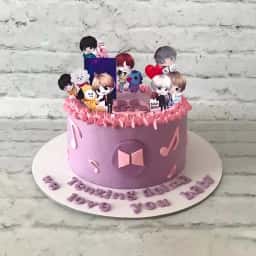 BTS Cake for Birthday