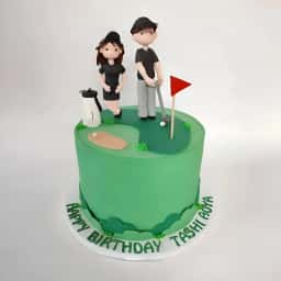 Golf Theme Cake