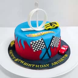 Hot Wheels Cake