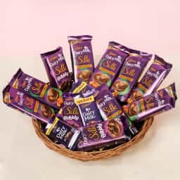 Dairy Milk Silk Basket