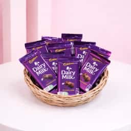 Dairy Milk Chocolate Basket