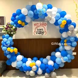 No Hair Don't Care Backdrop