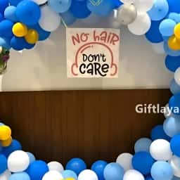 No Hair Don't Care Backdrop