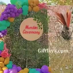 Mundan Ceremony Backdrop