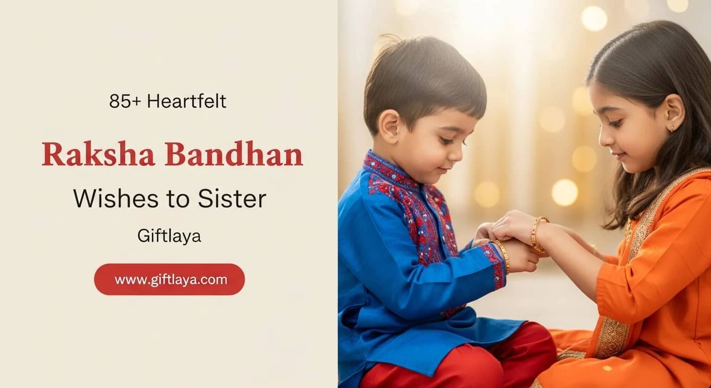 85+ Heartfelt Raksha Bandhan Wishes for Sister