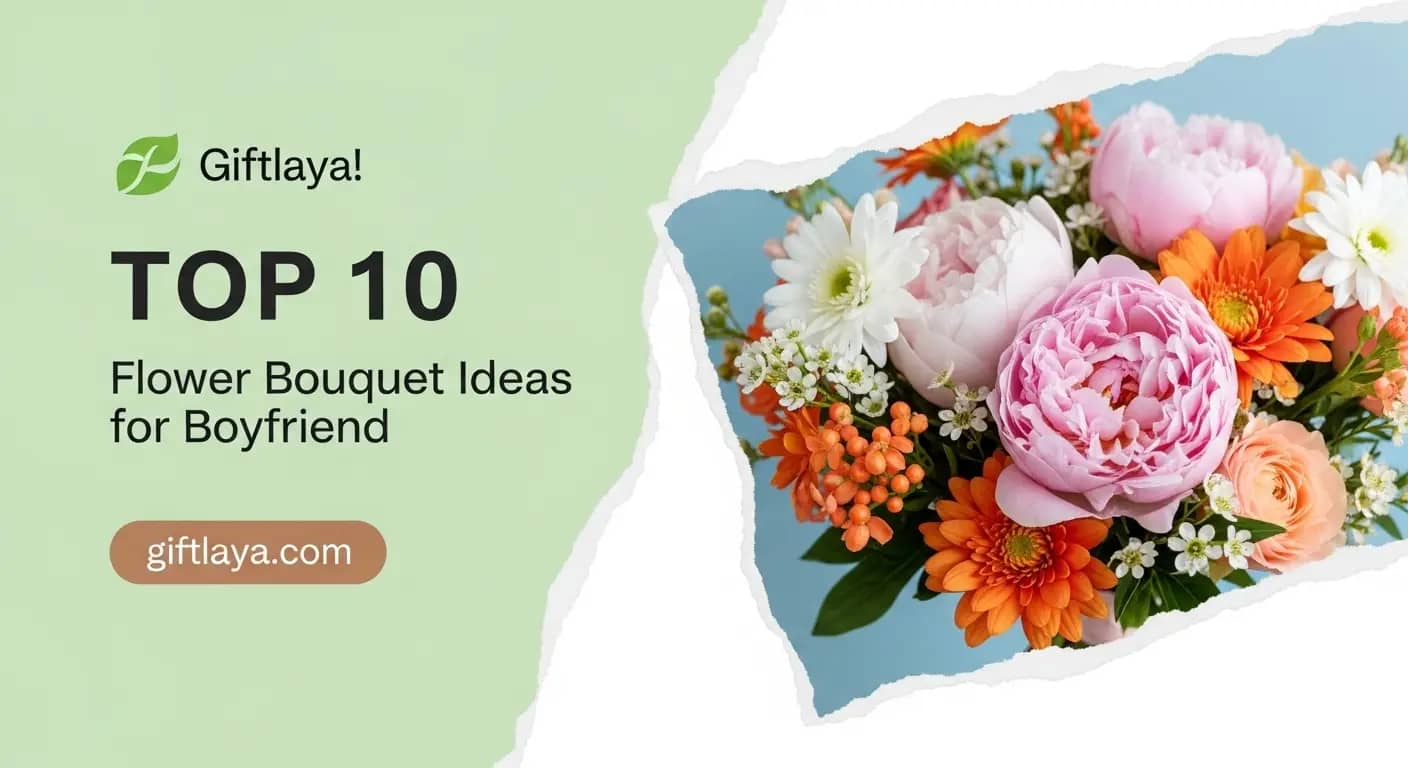Top 10 Flower Bouquet Ideas for Boyfriend