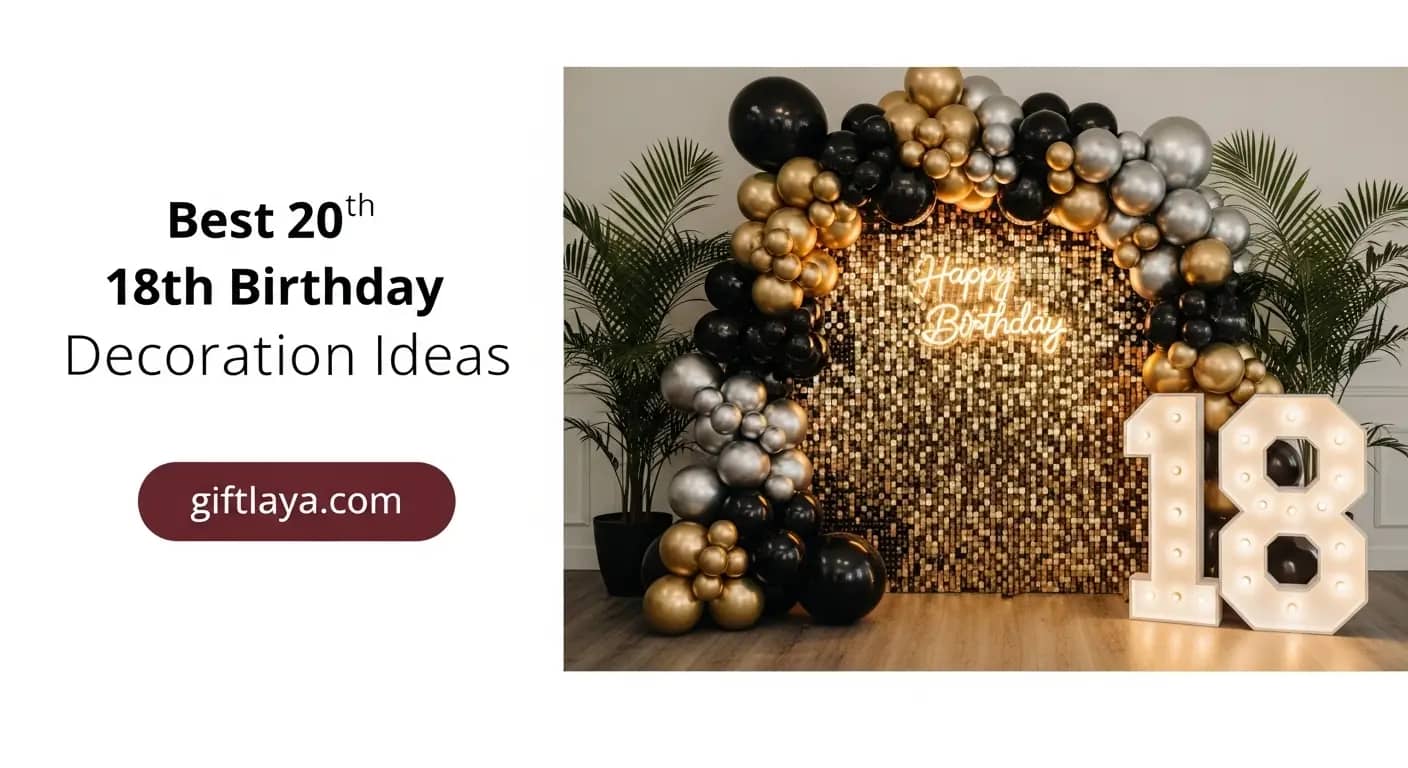 18th Birthday Decoration Ideas for Boys and Girls