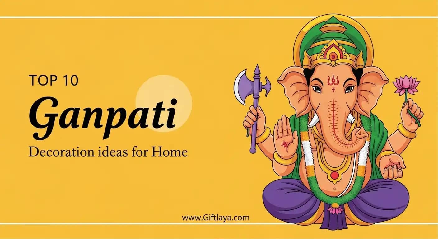 10 Ganpati Flower Decoration Ideas for Home