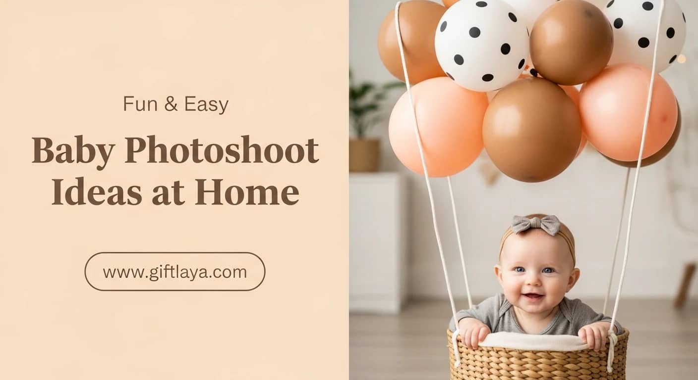 Fun and Easy Baby Photoshoot Ideas at Home