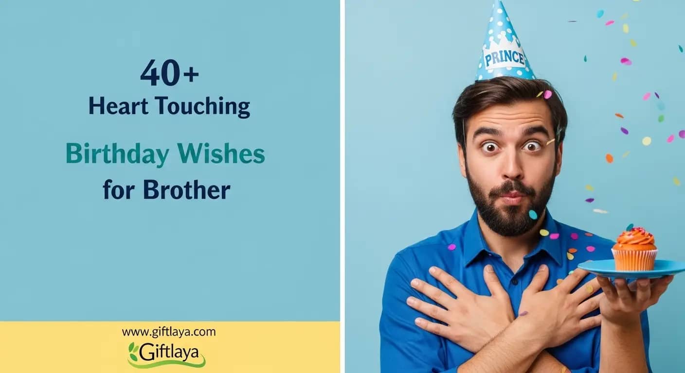 40+ Heart Touching Birthday Wishes for Brother