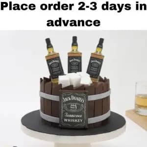 Jack Daniel 1kg Cake