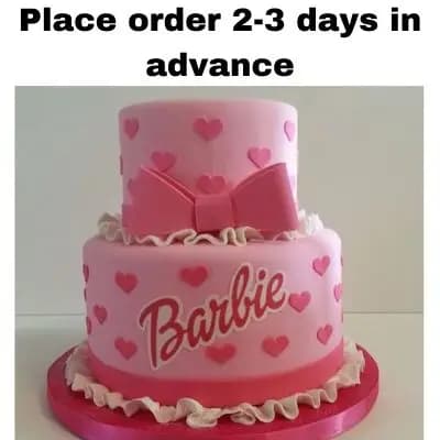 Barbie Tier Cake 