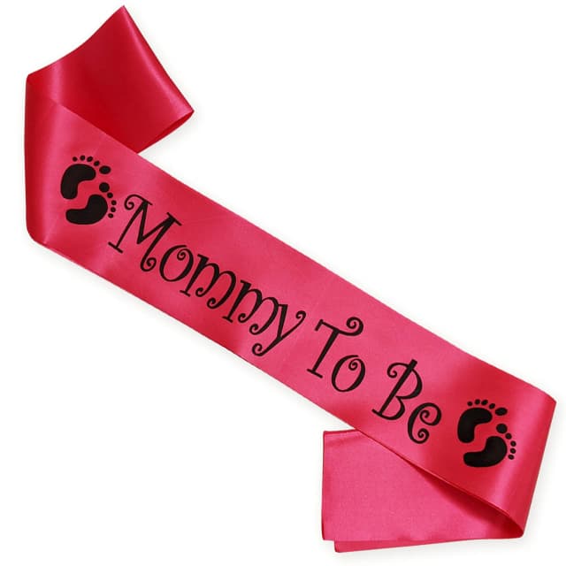 Mom-To-Be Sash