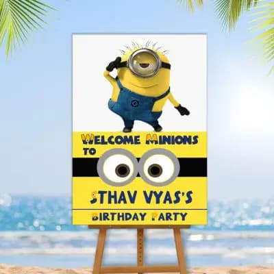 Minion Welcome Board