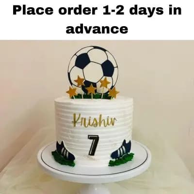 Football customized cake