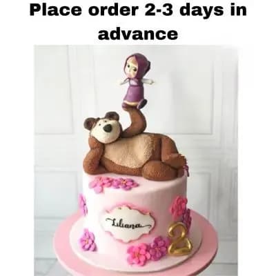 Masha and Bear Cake
