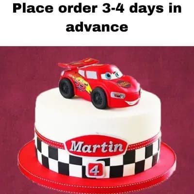 Customized Car Cake