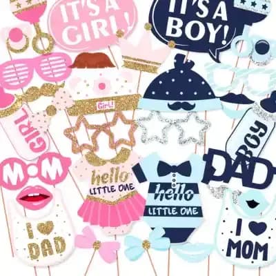 Baby Shower Props (10 Pcs)