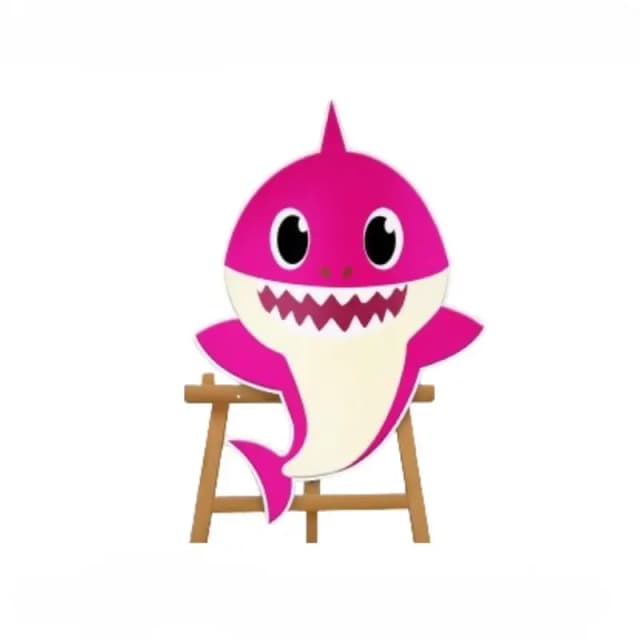 Baby Shark Cutout (1 pc)