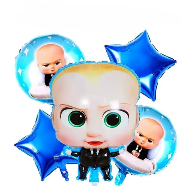 Boss Baby Theme Foil Set (5 pcs)