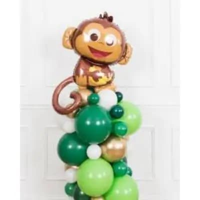Jungle Balloon Pillar
