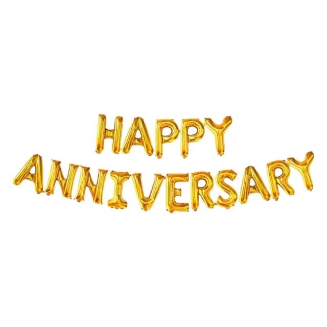 Happy Anniversary Foil