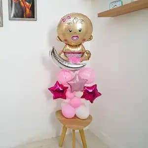 Balloon Bouquet (Baby Girl)