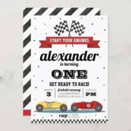 Car Theme E-Invite
