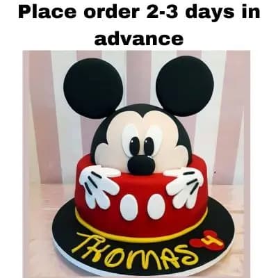 Cute Mickey Mouse Cake