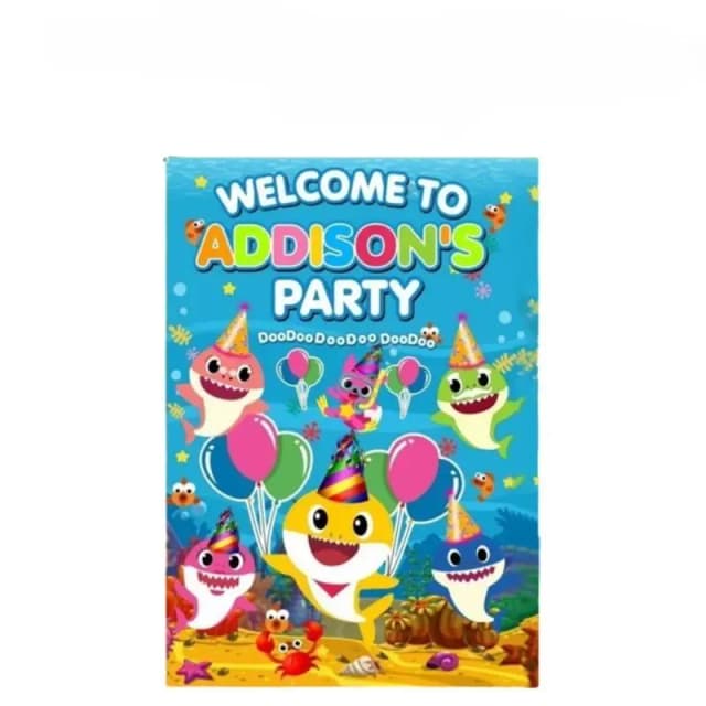 Baby Shark Welcome Board