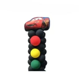 Car Foil on Balloon Pillar