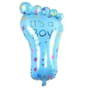 Baby Boy Footprint Foil (1 Pc)