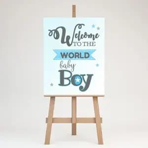 Welcome Board (Baby Boy)