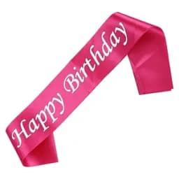 Happy Birthday Sash