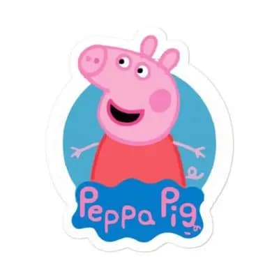Peppa Pig Theme Cutout (1 pc)
