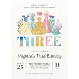Princess  E-Invite