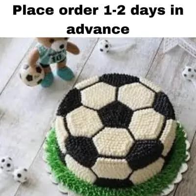 Football Round Cake