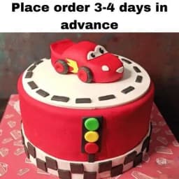 Hot Wheels Cake