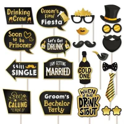 Groom To Be Props (10 pcs)