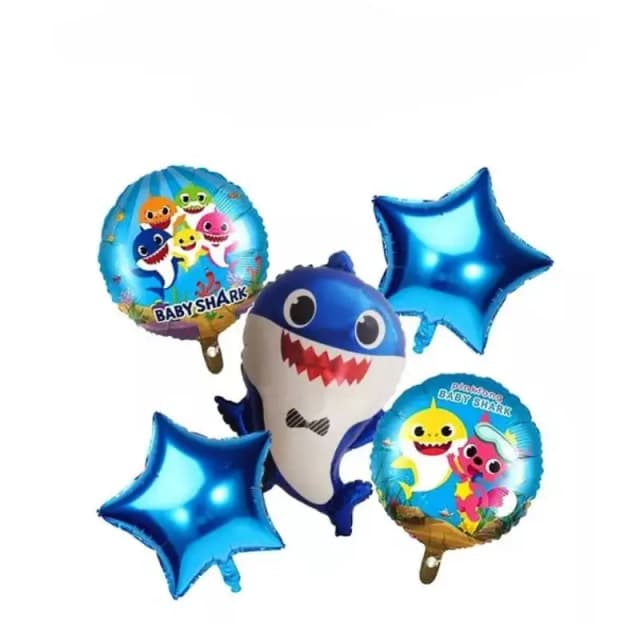 Baby Shark Foil Set (5 pcs)